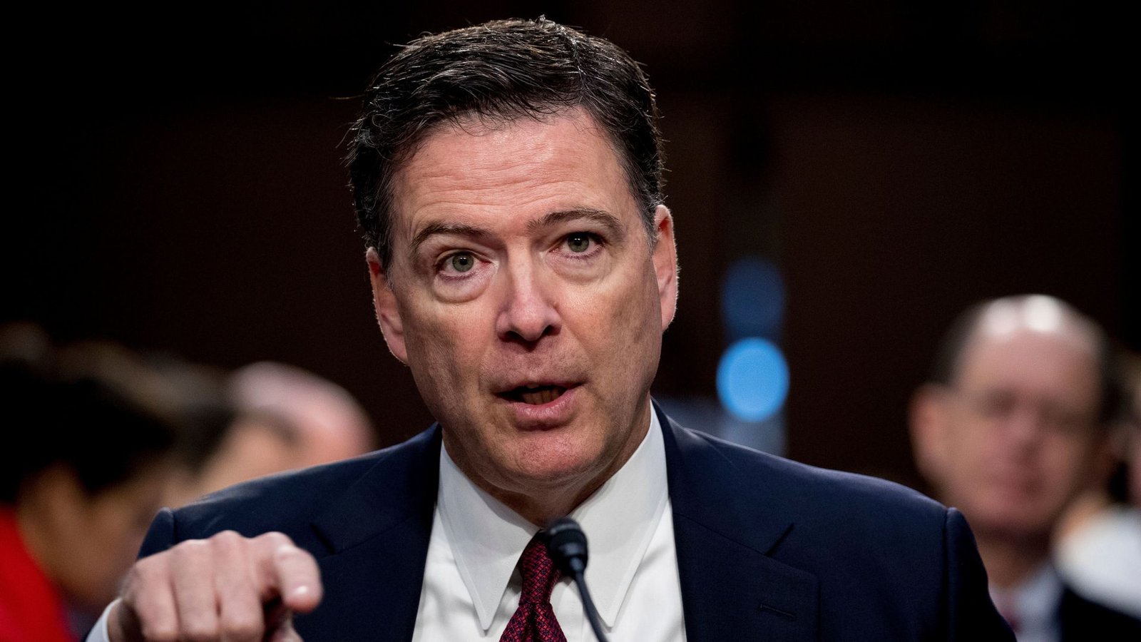 Former FBI director indicted over seashell photo officials say threatened Trump