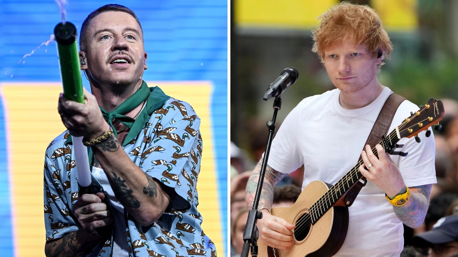 Stadium owner responds after Ed Sheeran row as Macklemore announces $1m donation