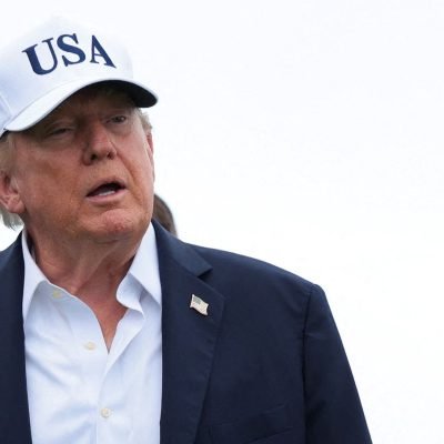 Trump talks up Irish reunification again as he brushes off criticism