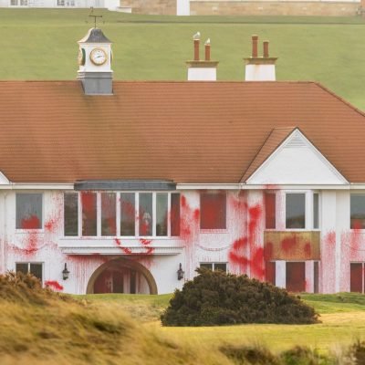Suspects accused of vandalising Trump Turnberry golf resort to stand trial