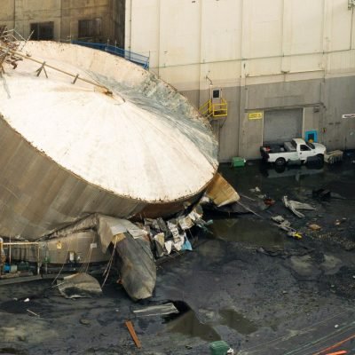 Remains of six workers found after chemical tank implosion